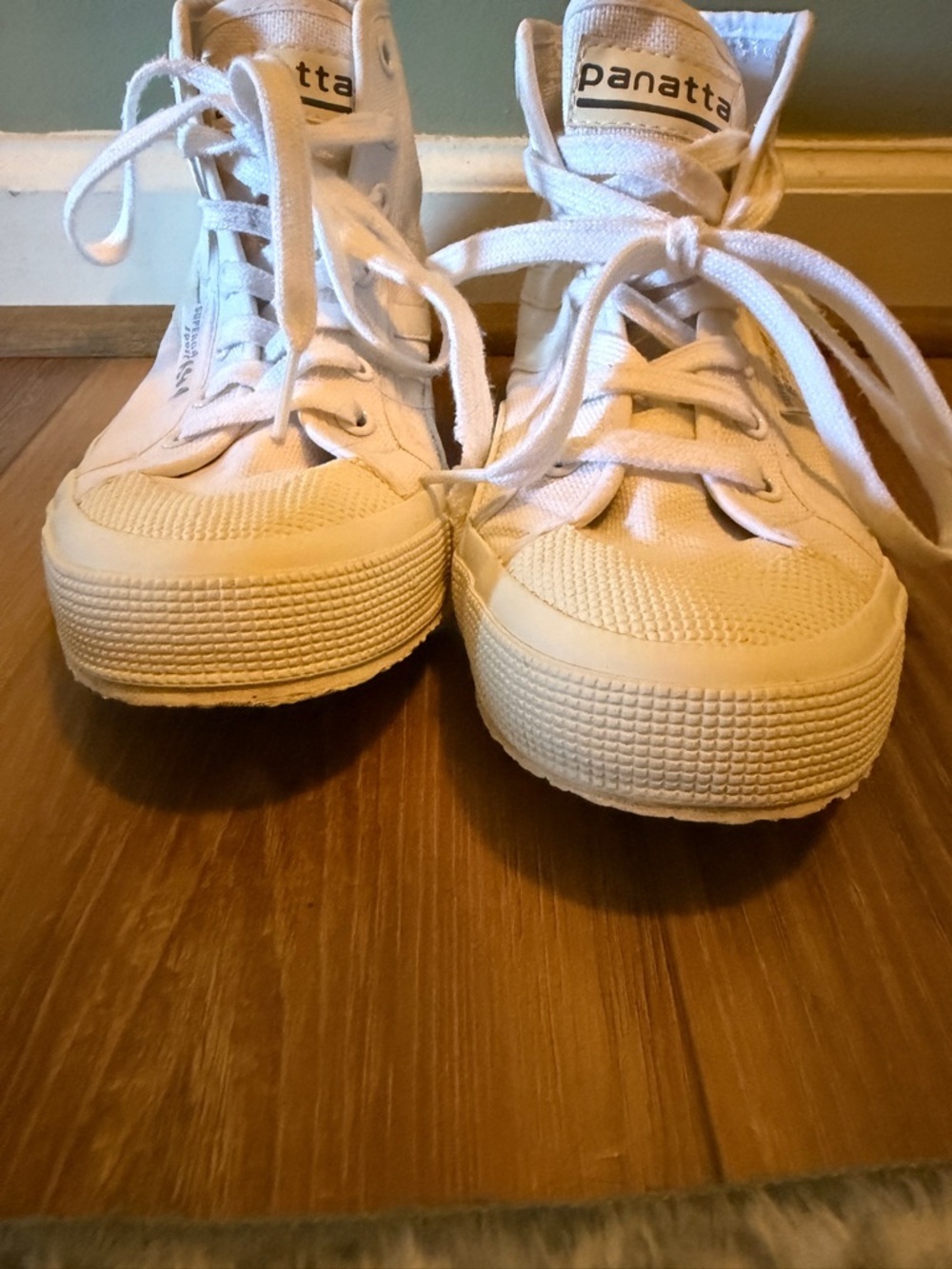 Superga 2795 Cotu Panatta High-Top Sneaker size 7.5 - Picture 3 of 12
